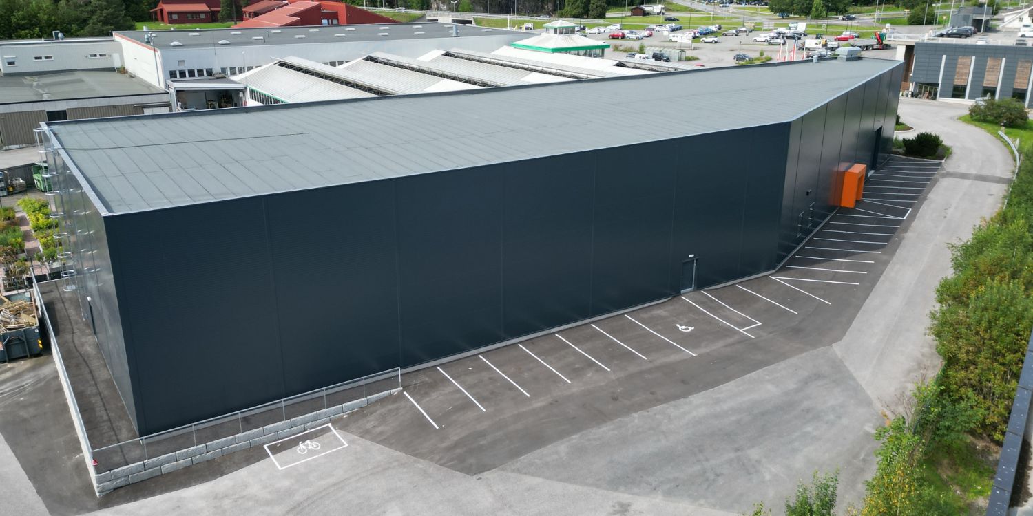 Bakside ferdig hall fasade Sliperiveien 10