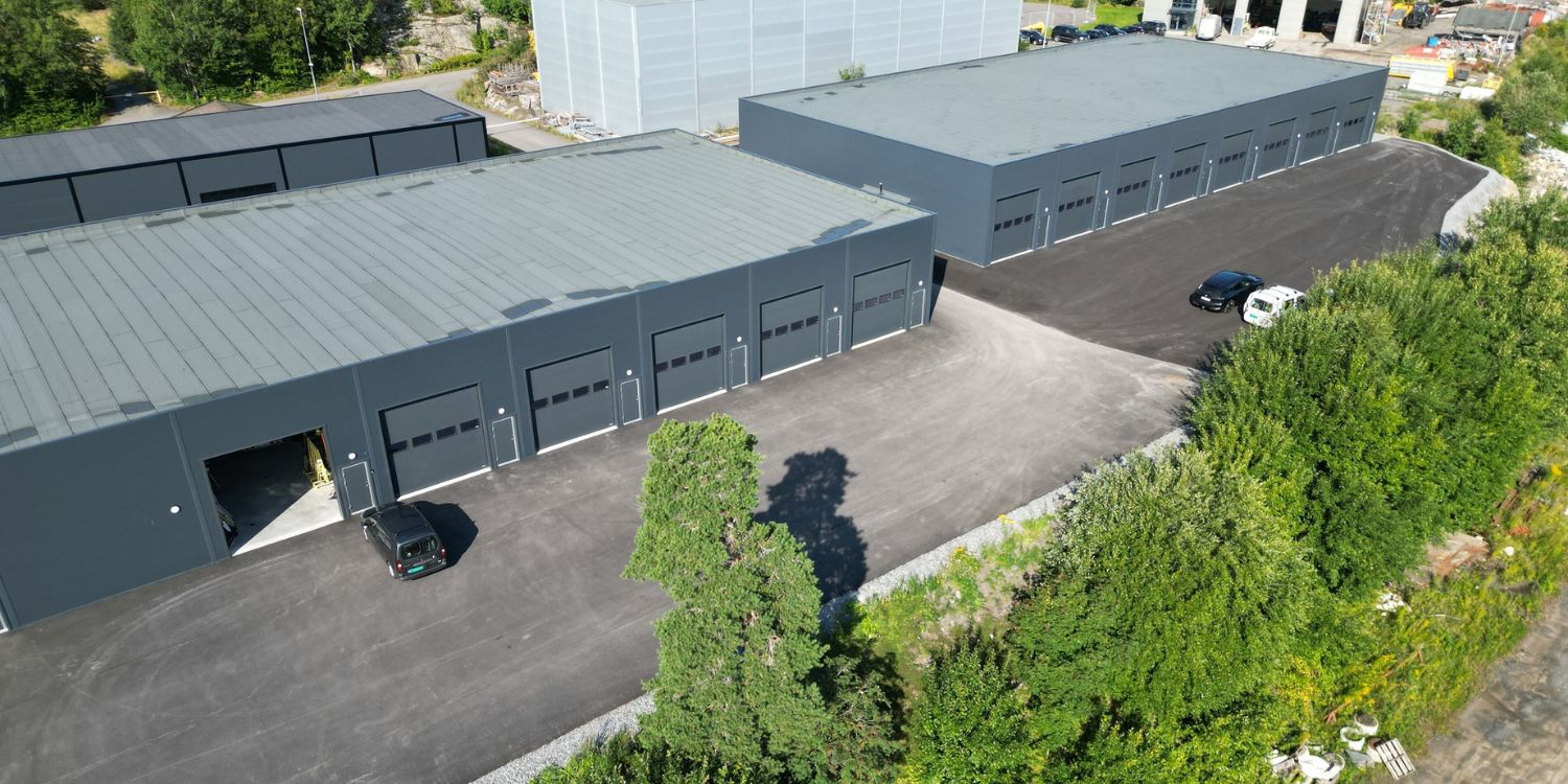 Hegdalringen trinn 2 ferdige bygg sett ovenfra Hegdalringen trinn 2 ferdige bygg sett ovenfra.